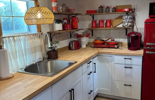 Citrus Springs Cabina | Cozy cabin on 10 acre farm with horses, chickens, cats, dog & gardens