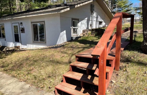 Shell Lake Cabina | Cozy Cabin on Bashaw Lake w/ dock, kayaks, and firepit.