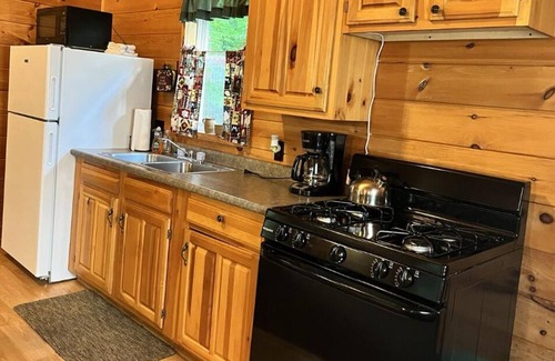 The Forks Cabina | Cozy cabin situated in the woods of Maine