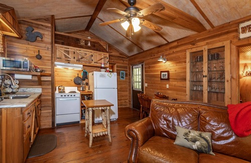 Lake Toxaway Cabina | Cozy Cabin w/ Pickleball and Tennis On Site