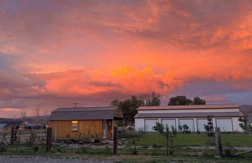 Oakley Cabina | Cozy cabin with 1 bedroom and WiFi, AC in pleasant Oakley
