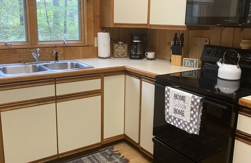 Chocorua Ski and Beach Casa | Cozy cabin with hot tub in a peaceful setting!
