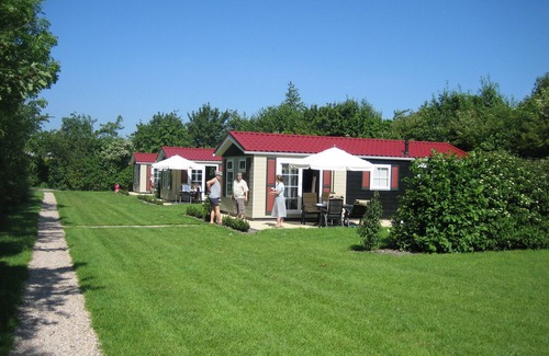 Kamperland Chalet De Esquí | Cozy chalet surrounded by greenery near Banjaardstrand