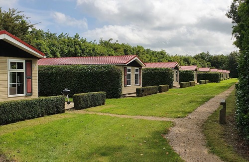 Kamperland Chalet De Esquí | Cozy chalet surrounded by greenery near Banjaardstrand