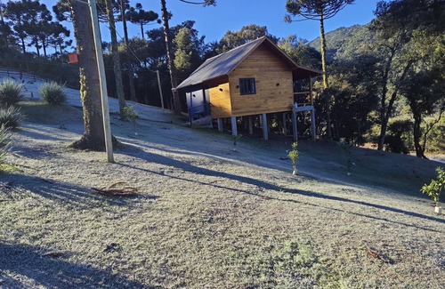 Urubici Cabina | Cozy couple's cabin with hot tub, air conditioning, and breakfast