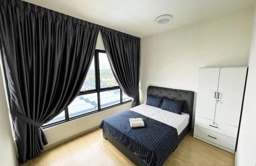 Sungai Buloh Apartamento | Cozy & Comfy Home Dsara Sentral Opposite MRT