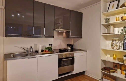 Bergen City Centre Condominio | Cozy condo near Bryggen, Full kitchen, Elevator