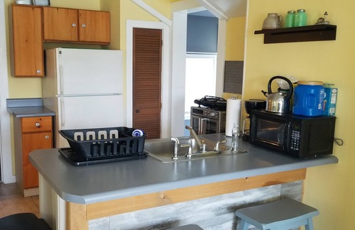 Birch Harbor Cabaña | Cozy cottage overlooking beautiful Bunker's Harbor in Birch Harbor, ME