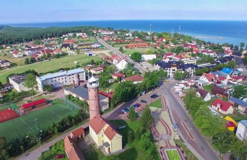 Jaroslawiec Casa | Acogedora casa de campo con un gran jardín, Jarosławiec