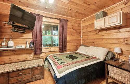 Andrews Casa | Cozy Creekside Cabin with Wraparound Porch home