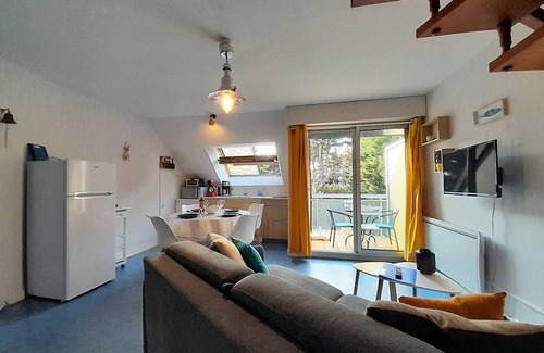 Saint-Philibert Apartamento | Apartamento dúplex con balcón y WIFI, cerca de la playa, para 4 personas - Saint-Philibert