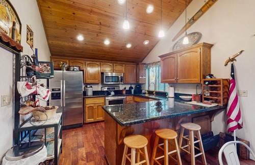 Bretz Mountain Village Casa | Cozy family-friendly home with air hockey, grill, deck, & nearby activities