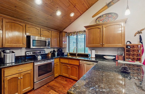 Bretz Mountain Village Casa | Cozy family-friendly home with air hockey, grill, deck, & nearby activities