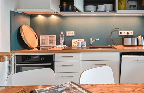 Waggershausen Apartamento | Cozy first floor apartment with covered terrace - ideal for 4-legged friends.