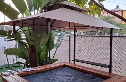 Tijuana Condominio | Cozy Gem steps away from the Border ,Jacuzzi in private patio.
