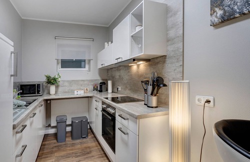Olpe Apartamento | Acogedor apartamento vacacional con sauna, jardín comunitario y wifi