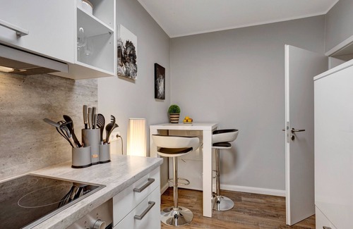 Olpe Apartamento | Acogedor apartamento vacacional con sauna, jardín comunitario y wifi
