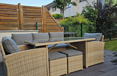 Wittau Casa | Cozy holiday home with a garden near the Danube recreation area