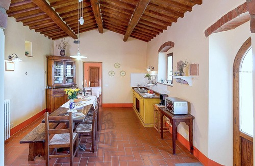 Ferretto Casa | Acogedora casa en Cortona con cocina