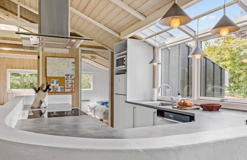 Handrup Strand Casa | Acogedora casa en Ebeltoft con sauna