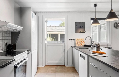 Bønnerup Strand Casa | Acogedora casa en Glesborg con sauna