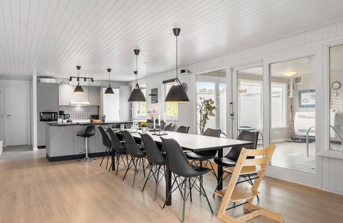 Bønnerup Strand Casa | Acogedora casa en Glesborg con sauna