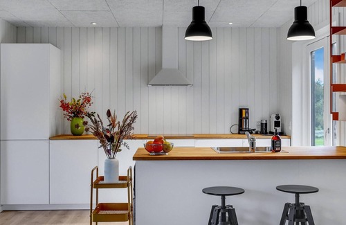 Fjellerup Casa | Acogedora casa en Glesborg con WiFi