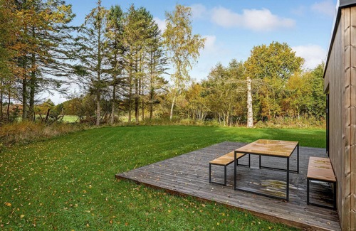 Fjellerup Casa | Acogedora casa en Glesborg con WiFi