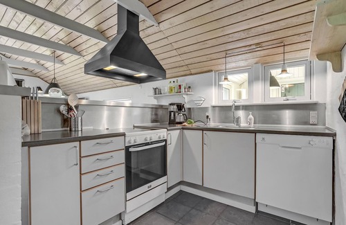 Helberskov Strand Casa | Acogedora casa en Hadsund con sauna