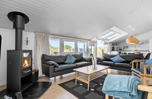 Bjerregaard Casa | Acogedora casa en Hvide Sande con sauna