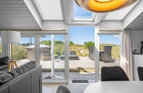 Bjerregaard Casa | Acogedora casa en Hvide Sande con sauna