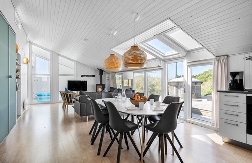 Bjerregaard Casa | Acogedora casa en Hvide Sande con sauna