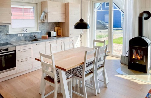 Wandlitz Casa | Acogedora casa en Zerpenschleuse con.