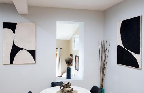 West New York Apartamento | Cozy Home with Backyard & Fire Pit