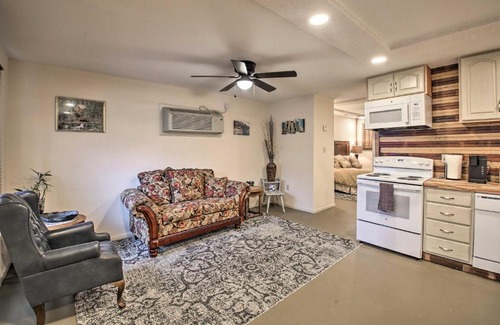 Piney Apartamento | Cozy Hot Springs Studio with Boat Ramp Access!