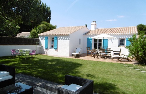 L'Epine Casa | Casa acogedora 4 personas con jardín cerrado en L'Épine, cerca de la playa