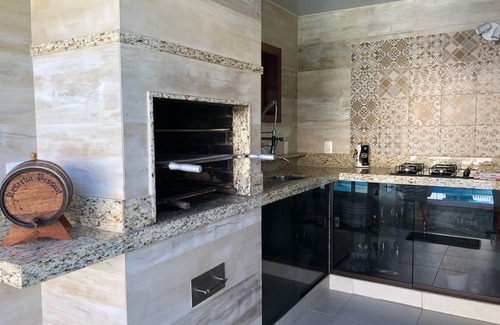 Cascata do Imbui Casa | Acogedora casa con chimenea y piscina climatizada en Correas