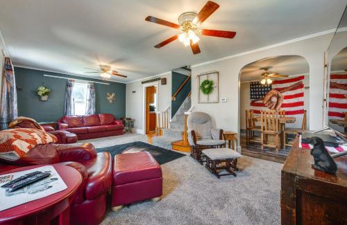 Dyersville Casa | Cozy Iowa Getaway with Patio and Fenced-In Yard!