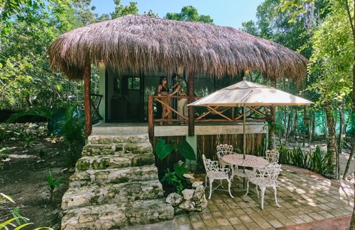 Cozumel Cabina | Cozy Jungle Retreat, Private Indoor Pool, Breakfast, 5 mins to the Beach