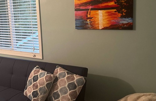 Olivia Cabaña | Cozy lake & golf course retreat
