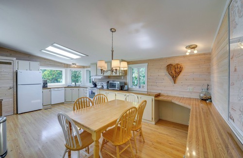 Langley Cabaña | Cozy Langley Retreat: Water Views & Beach Access