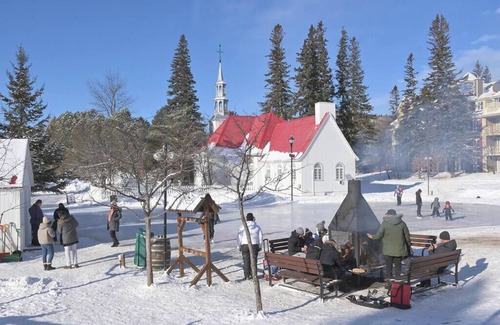 Mont-Tremblant Pedestrian Village Condominio | Cozy Lodge in the Mont Tremblant Ski Village