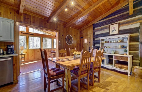 Townsend Cabina | Cozy Log Cabin: 6 Mi to Great Smoky Mtns NP!