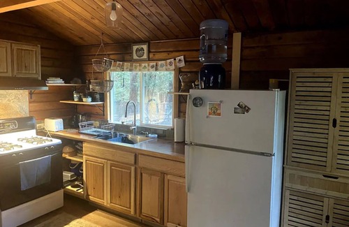 Nevada City Cabina | Cozy log cabin in the woods