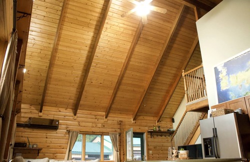 Mount Vision Casa | Cozy Log Cabin