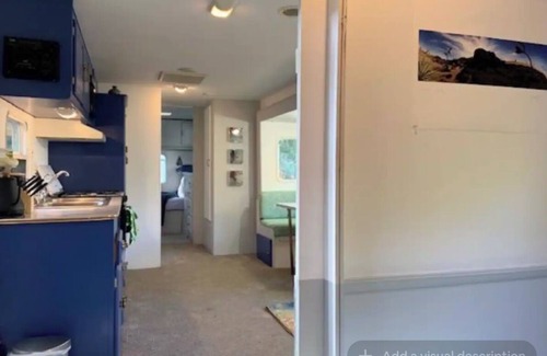 Topanga Casa | Cozy Mallard RV. Light, bright and inspiring trailer amongst the Pine trees.