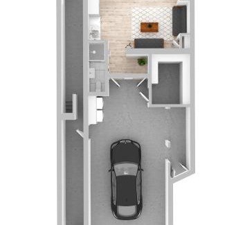 Marina District Apartamento | Cozy Marina Studio W Murphy Bed & Garden Oasis