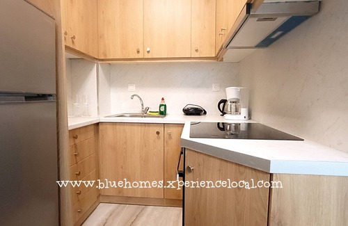 Ano Patisia Condominio | Cozy modern condo near the metro - White Serenity
