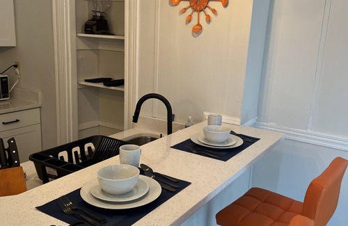 Columbia-Tusculum Apartamento | Cozy Modern Suite | Columbia Tusculum Patio