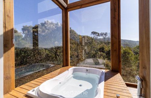 Anitapolis Casa | Cabaña con jacuzzi y vista en la sierra | VST028
